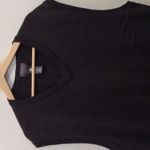 Mercer Street Studio XXL Grey Merino Wool Sweater Vest